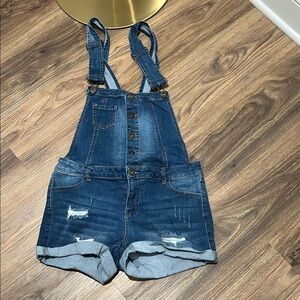 Wax Jean Blue Denim Overalls